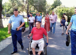 "Доступность городской среды" проверка с Прокуратурой Кировского района г.Саратова