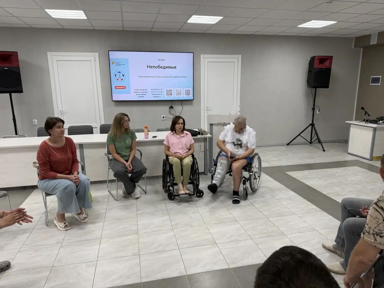 Провели встречу с участниками СВО, проходящими реабилитацию в «Кристалле»