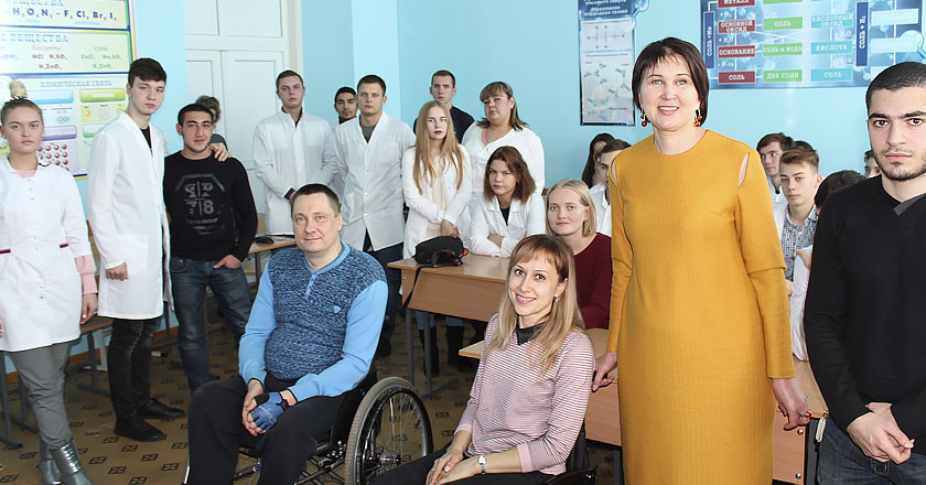 Семинар для студентов областного базового медицинского коледжа в рамках проекта «Всё в твоих руках» 