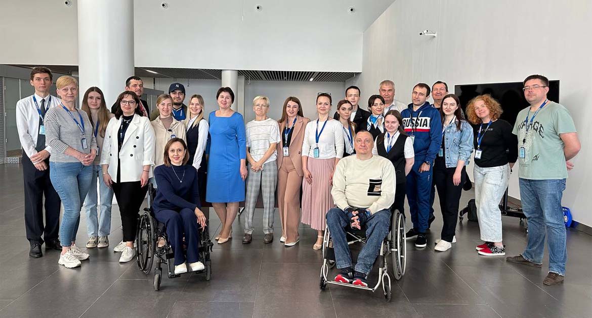 Cеминар о правилах оказания помощи людям с инвалидностью для сотрудников аэропорта «Гагарин»