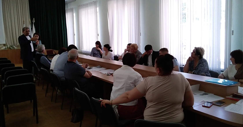 Заседание Общественного совета при администрации Фрунзенского района